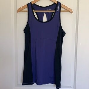 Reebok Women’s Athletic Tank Top Purple/Black S